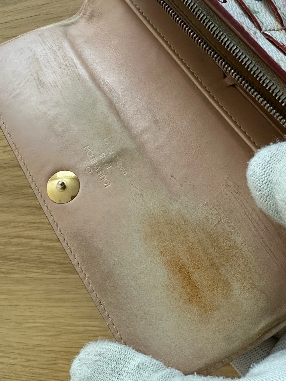 Louis Vuitton multicolor long wallet - Picture 12 of 13